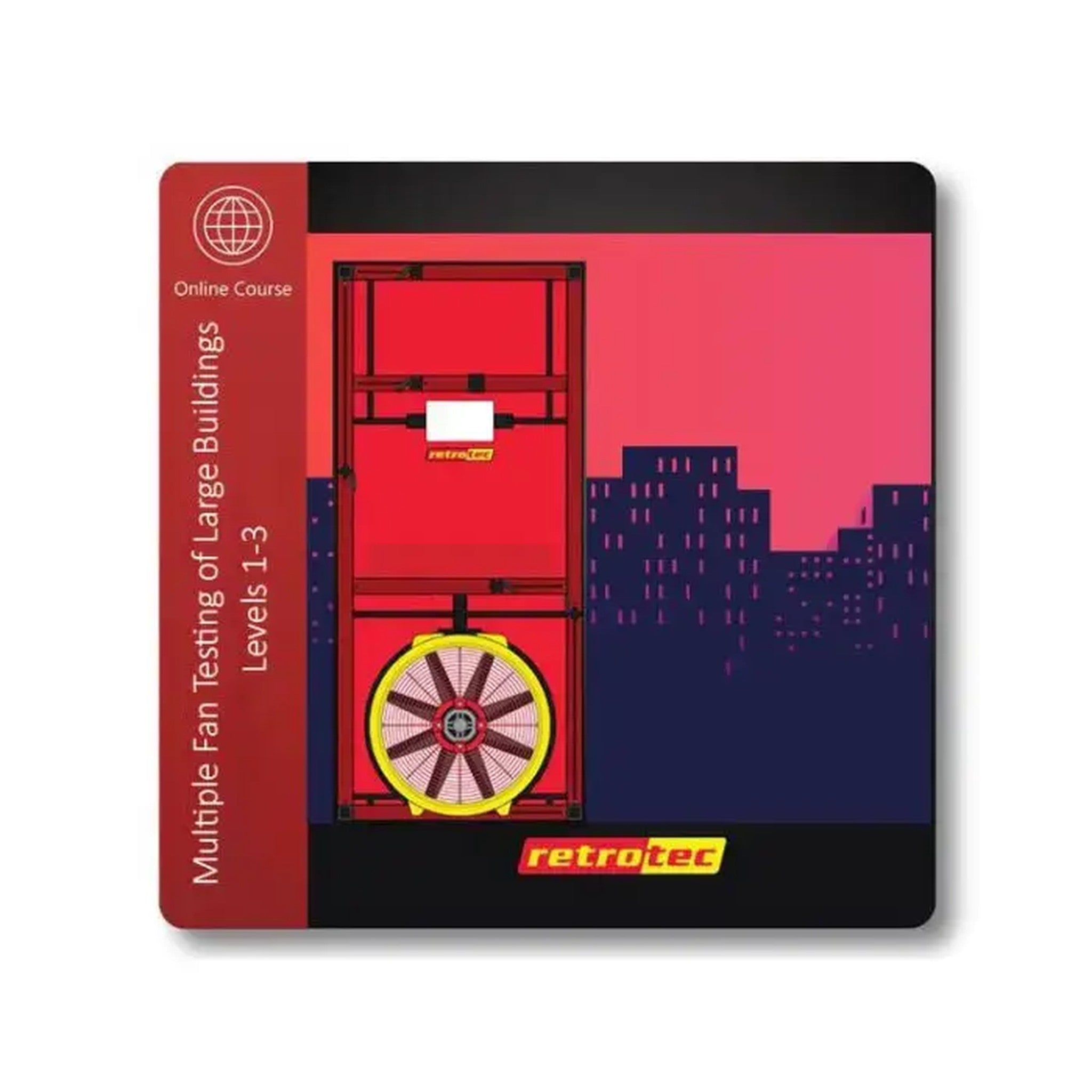 Retrotec Levels 1-3 Multiple Fan Testing of Large Buildings online course