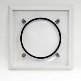 Filter grille attachment panel