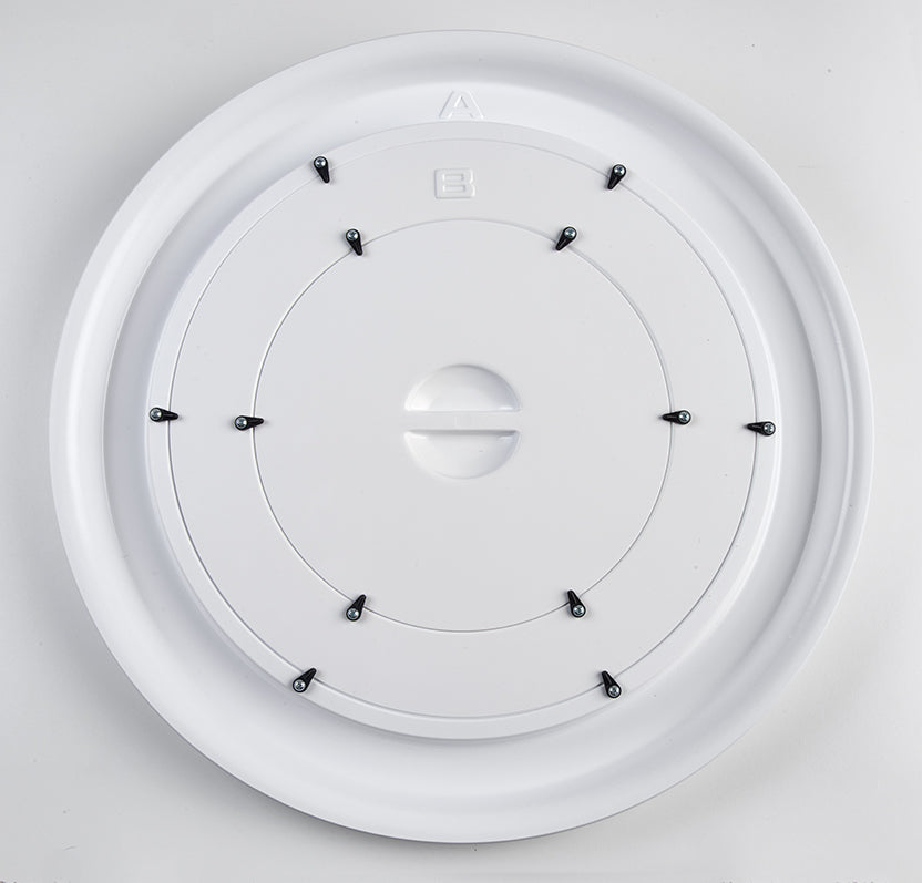 Blower door flow ring set