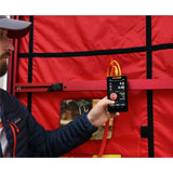 Vent Cap SystemsRetrotec, Ltd.Retrotec Blower Door | 6100 Series | Hi-PowerImage showcases a professional holding Retrotec's DM32 Digital Gauge, emphasizing its portable and user-friendly design. The DM32X is the next generation of digital manometers, offering smart capabilities, wireless connectivity, and a touch screen interface for enhanced air tightness testing and building diagnostics.