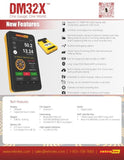Vent Cap SystemsRetrotec, Ltd.Retrotec DM32x - Dual Channel Touchscreen ManometerRetrotec DM32x - Dual Channel Touchscreen Manometer