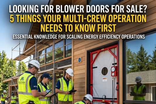 Looking for Blower Doors for Sale? 5 Things Multi-Crew Companies Need to Get Right