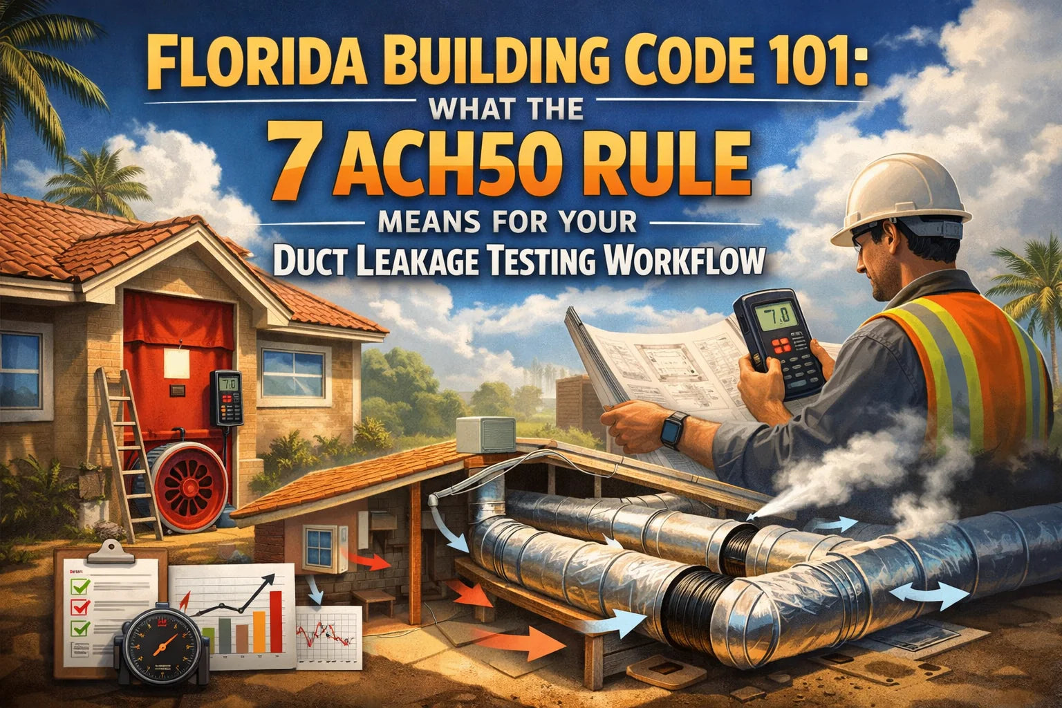 Florida Building Code 101: What the 7 ACH50 Rule Means for Your Duct L ...
