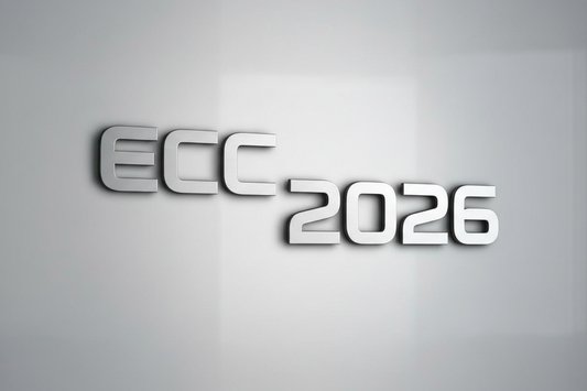 Picture with "ECC 2026" raised letters