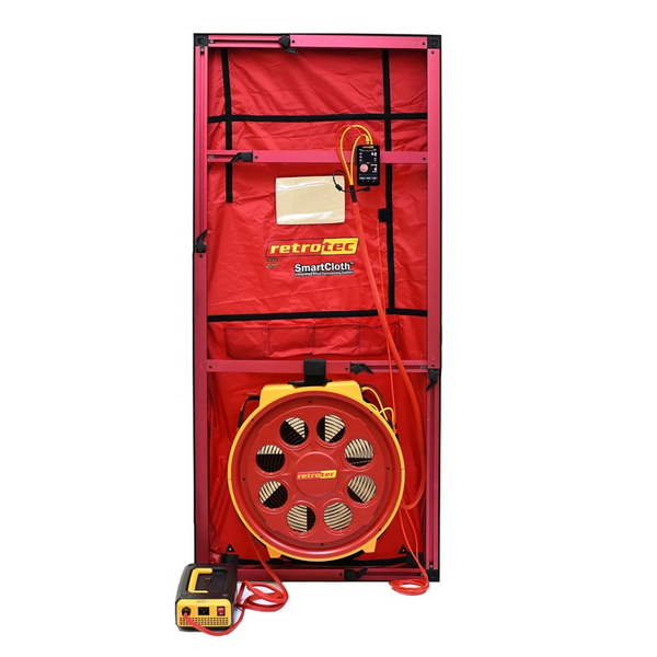 Retrotec 7100 Blower Door System – Vent Cap Systems