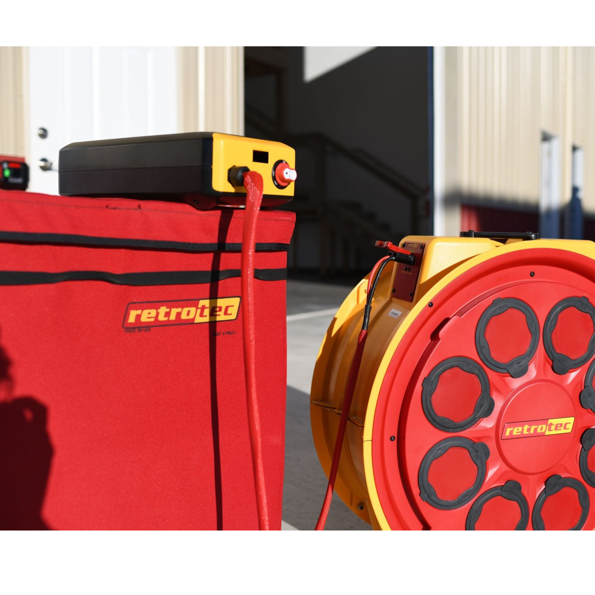 Retrotec 7100 Blower Door System – Vent Cap Systems