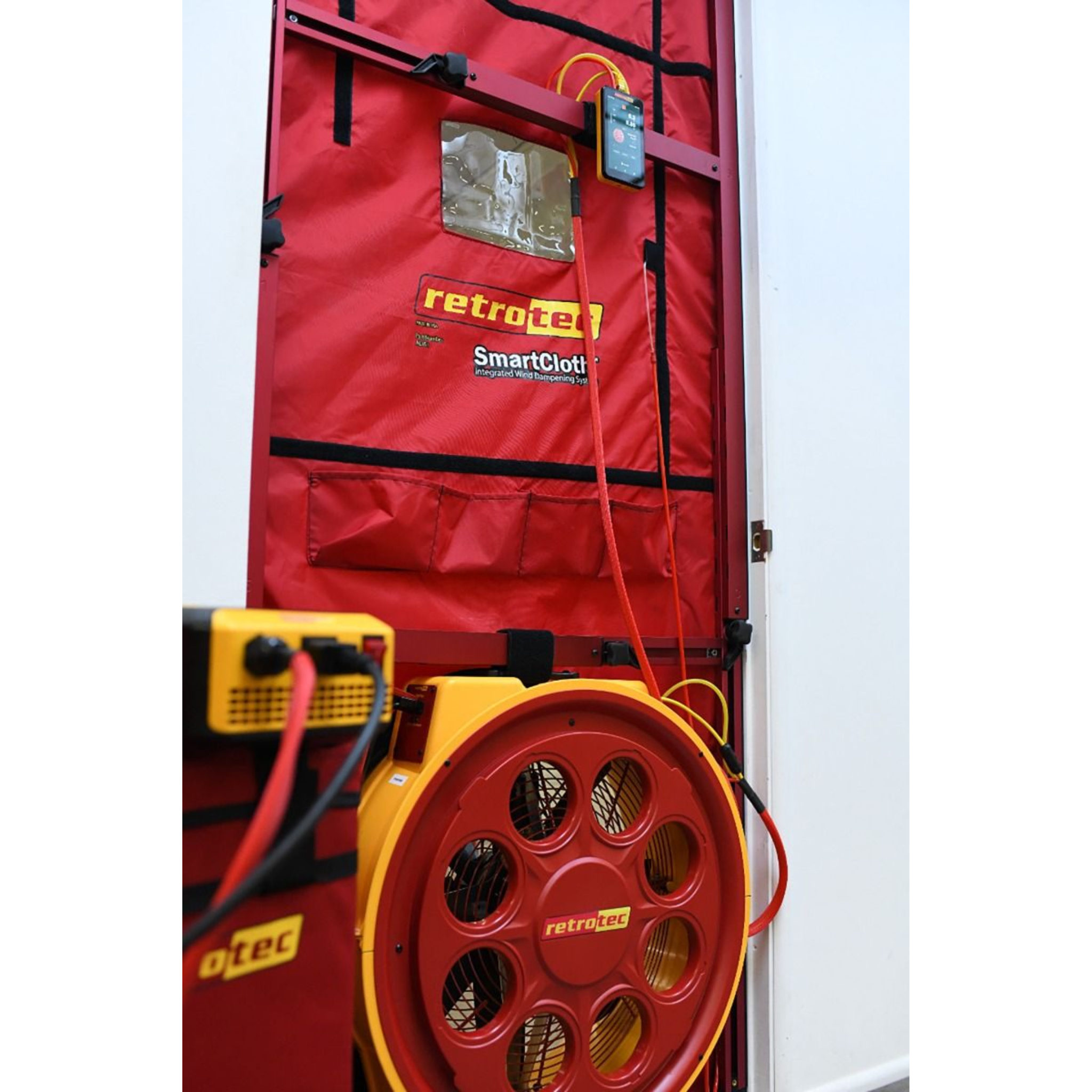 Retrotec 7100 Blower Door System – Vent Cap Systems