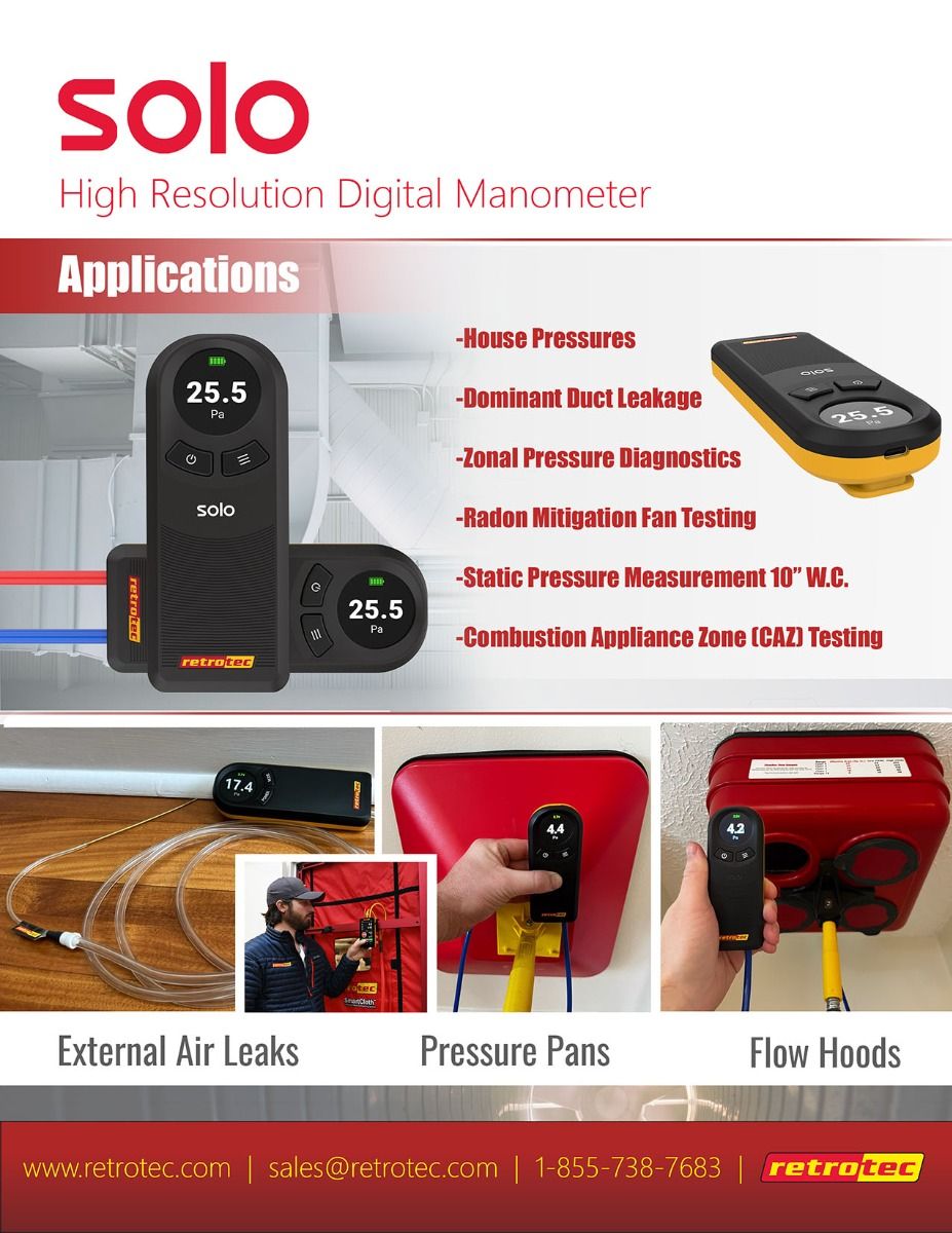 Retrotec SOLO – Vent Cap Systems