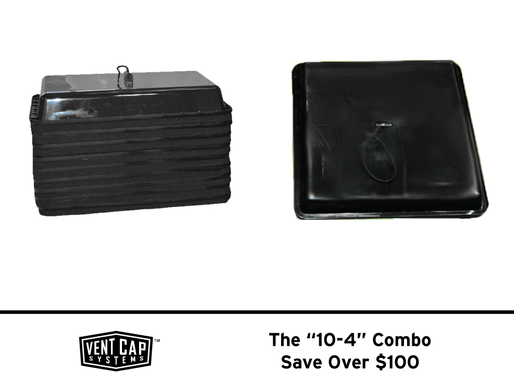 The "10-4" Combo - Vent Covers For Duct Testing - Vent Cap Systems - Home Performance - Duct Leakage Testing Products