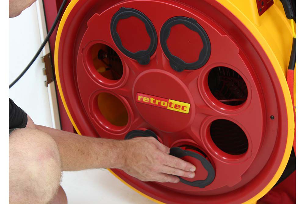 US5120 - Retrotec Blower Door | 5000 Series | Hard Panel – Vent